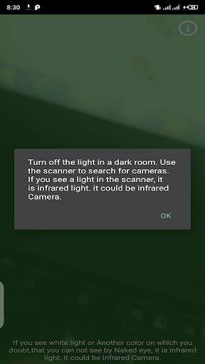 Hidden IR Camera & Mic Detecto screenshot 3