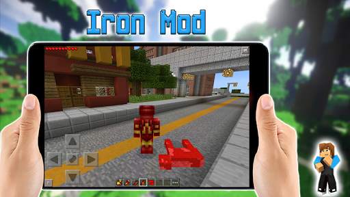Iron Superhero for Minecraft PE screenshot 6