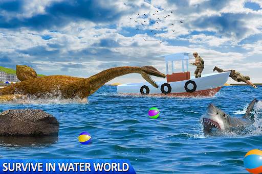 Ultimate Sea Dinosaur Monster: Water World Game screenshot 3
