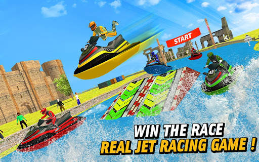 Water Jet Ski Boat Racing Game screenshot 2