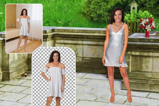 Short Dress Photo Suit Editor 2 تصوير الشاشة