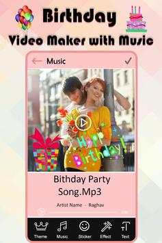 Birthday Video Maker screenshot 4