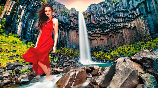 Waterfall Photo Editor frame screenshot 11