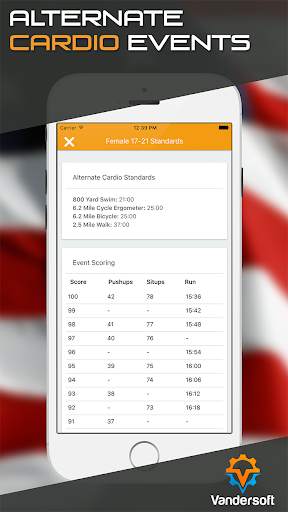 Army PRT - U.S. Army APFT Calculator screenshot 5