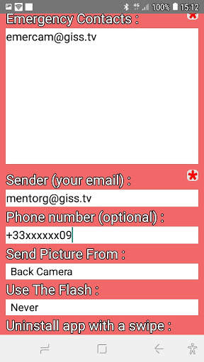 Emergency Camera screenshot 1