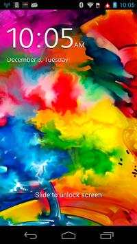 Note3 lock screen screenshot 3