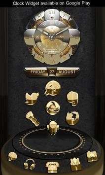 Gold Li Next Launcher theme screenshot 2