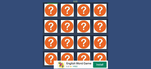 Super Memory Game screenshot 1
