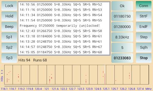 RadioScanUBC125 USB OTG screenshot 4