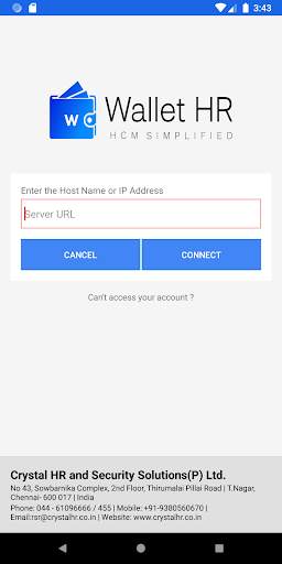 Wallet HR screenshot 1