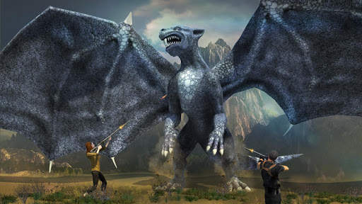 Dragon vs Dinosaur Hunter: Dinosaur Games screenshot 2