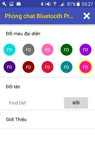 Phòng chat Bluetooth - Premium screenshot 6