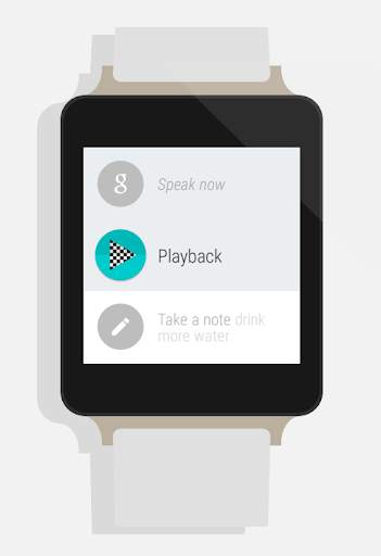 Playback Starter For Wear screenshot 1