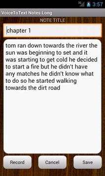 VoiceToText Notes Long screenshot 3