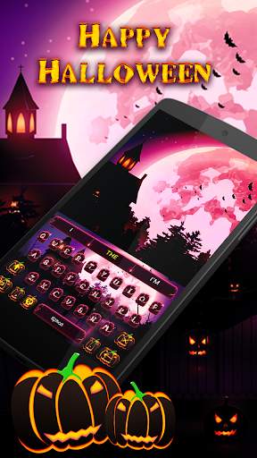 Halloween Keyboard Theme & Halloween Party screenshot 1