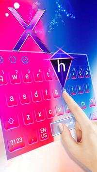 Neon Keyboard Theme for iPhone X screenshot 4