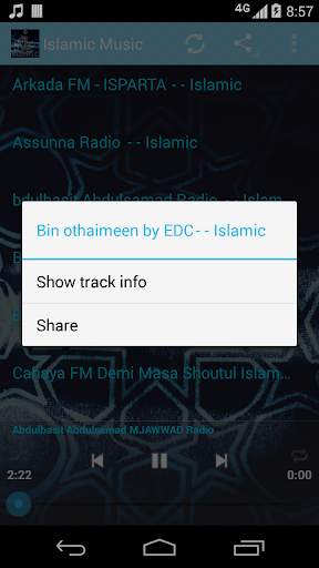 Islamic Music ONLINE screenshot 3