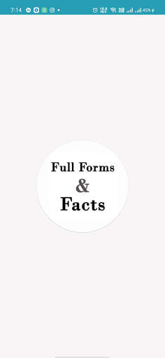 Full Form & Facts- Full form of all Acronyms screenshot 1