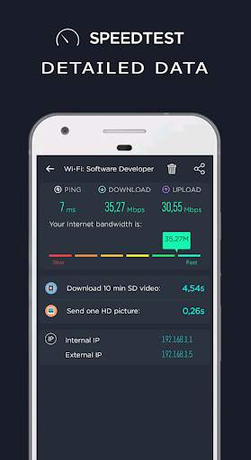 Test Speed Internet Connection-WiFi Analyzer screenshot 2