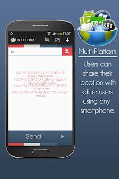 Share location to find friends screenshot 2