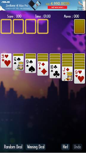 Solitaire Super Blue screenshot 1