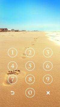 AppLock Theme Summer Beach screenshot 4