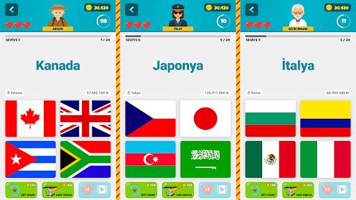Ülke Bayrakları 2: Quiz Oyunu screenshot 7