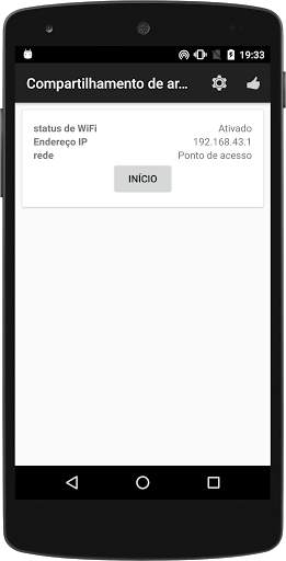 Compartilhamento de arquivos WiFi screenshot 1