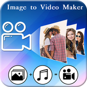 Image to Video Maker With Music  : Slideshow Maker أيقونة