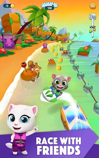 Talking Tom Jetski 2 screenshot 4