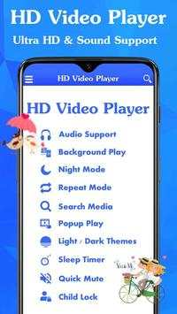 HD Video Player, Video Player All Format Supported screenshot 1