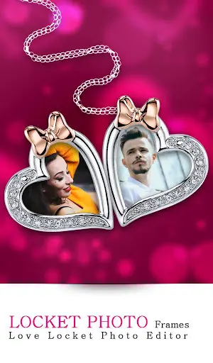 Locket Photo Frames - Love Locket Photo Editor screenshot 1