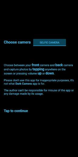 Dark Camera screenshot 2