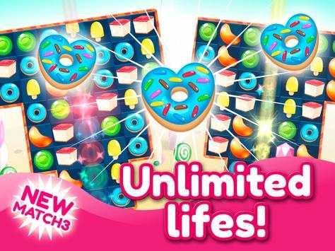Delicious Sugar Land Candies Match 3 - Sweet Tooth screenshot 9