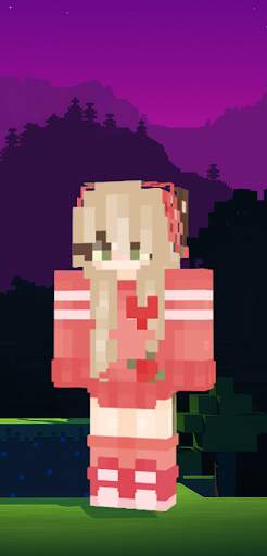 Aesthetic Minecraft Skin screenshot 3