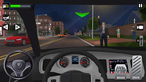 Permainan Mobil Taxi Kota 3d Simulator 2021 screenshot 7