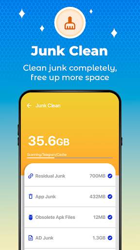 Booster - Antivirus, Phone Booster, Memory Cleaner screenshot 1