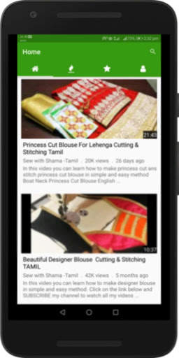 Tamil Blouse Cutting and Stitching Video Tutorials screenshot 1