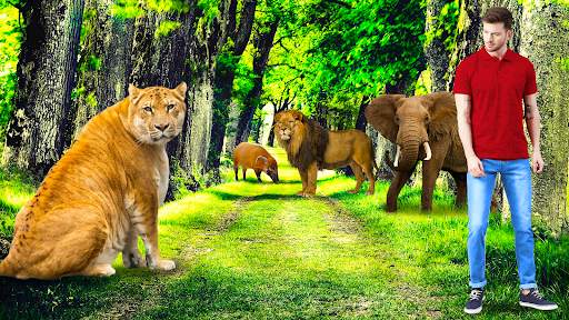 Wild Animal Lyrical Photo Edit screenshot 7