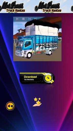 Mod Bussid Truck Contest screenshot 8