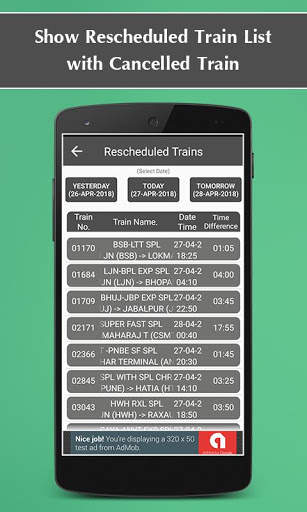 Railway PNR Status - Running Train Live Status screenshot 8