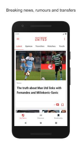 Manchester United News screenshot 1