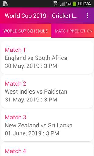World Cup 2019 - Cricket Logics screenshot 2