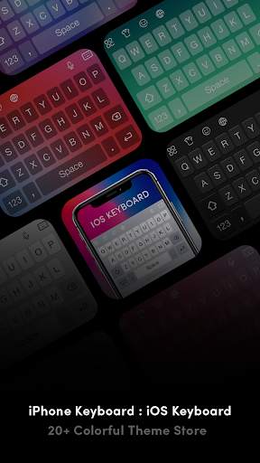iPhone Keyboard : iOS Keyboard screenshot 1