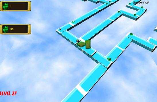 3D zigzag roll bola screenshot 3