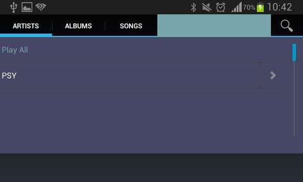 Zen Music Player screenshot 2