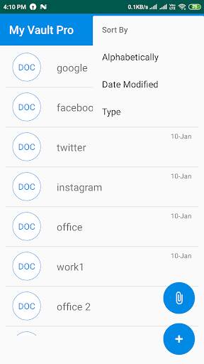 My Vault - Offline locker Stor screenshot 4