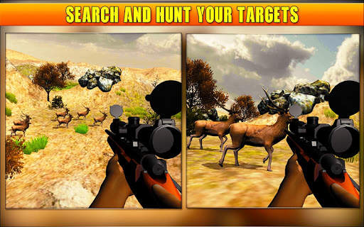 Deer Hunting Sniper Shooter: Free Hunting Game 2 تصوير الشاشة
