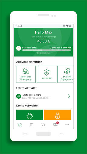 AOK Bonus-App screenshot 2