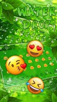 Water Drop Leaf Keyboard Theme screenshot 3